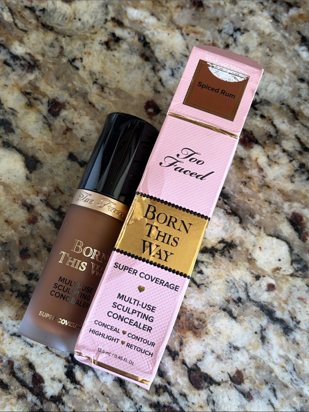 💜💕Too Faced Born This Way Multi-Use Sculpting Concealer Spiced Rum